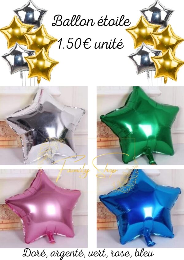 ballon étoile